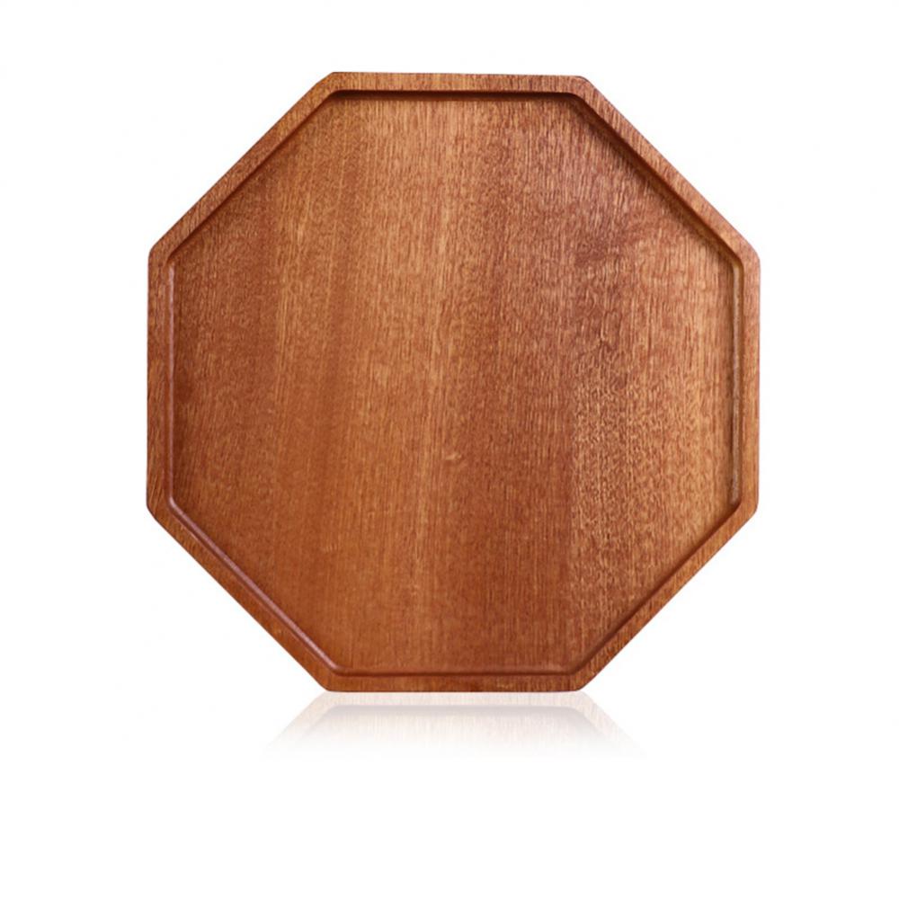 New Ebony Plate Tray Wooden Serving Tray - Image 5
