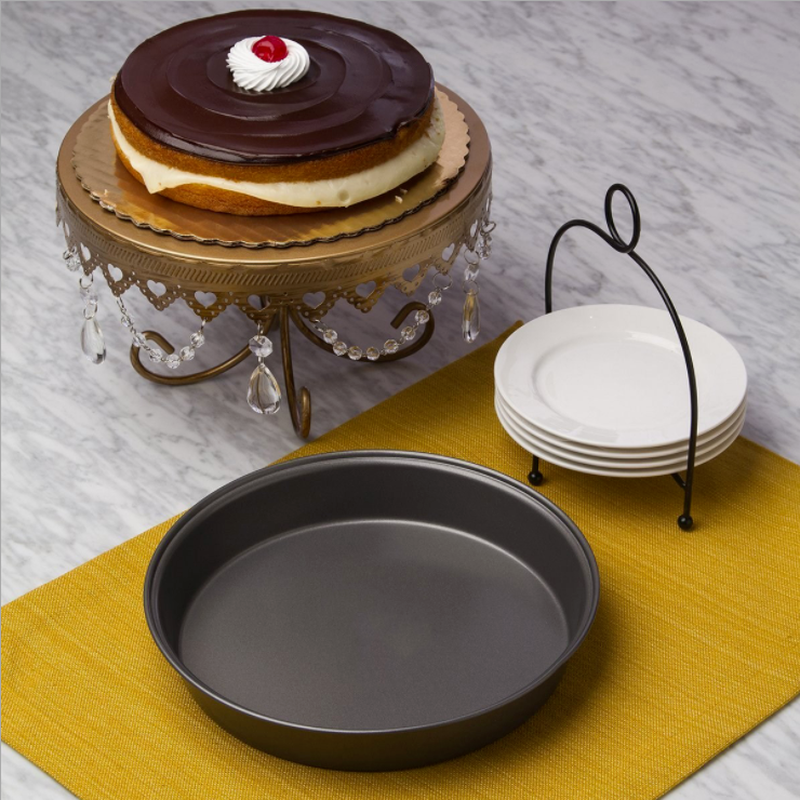 Carbon Steel Non-stick Kitchen Round Pizza Plate - Image 4