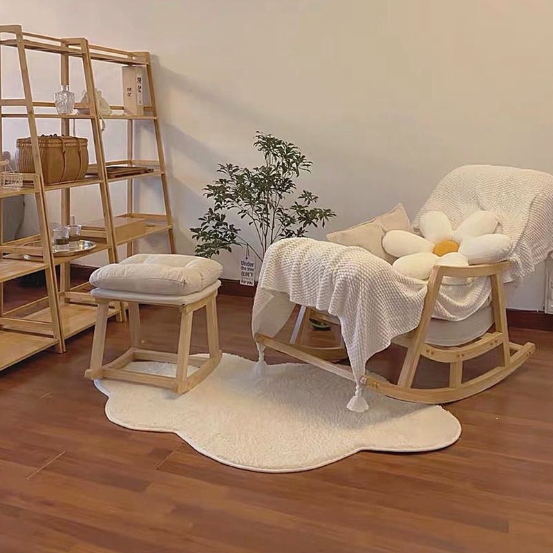 Cloud Shaped Soft Plush Non Slip Rugs