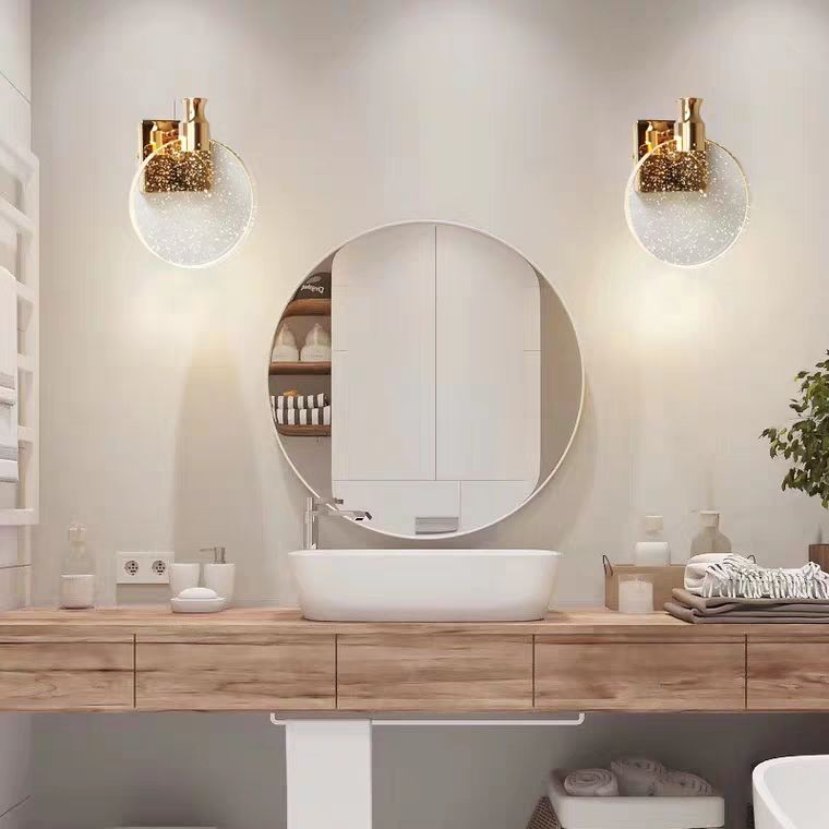 Modern Crystal Wall Lamp Led Lighting Luxury Glass - Image 4