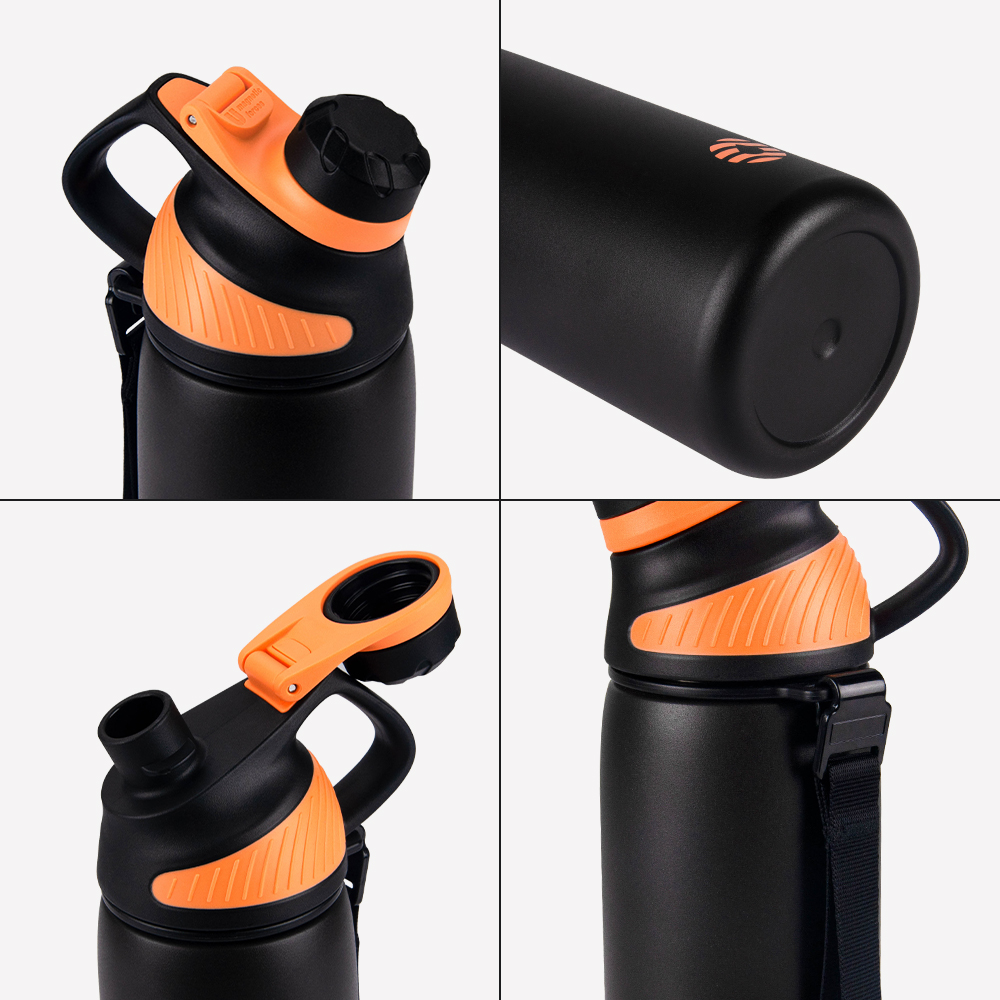 1000ML Thermos Double Wall Vacuum Tumbler With Magnetic Lid, Sport Water Bottle - Image 5