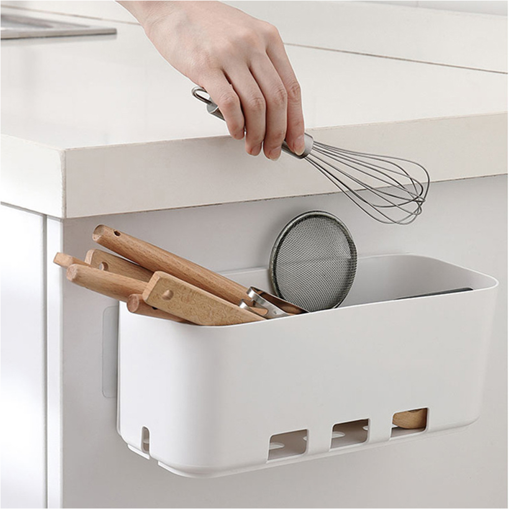 Multifunctional Kitchen Drawer Shelf Rack Wall-mounted No Punching - Image 2