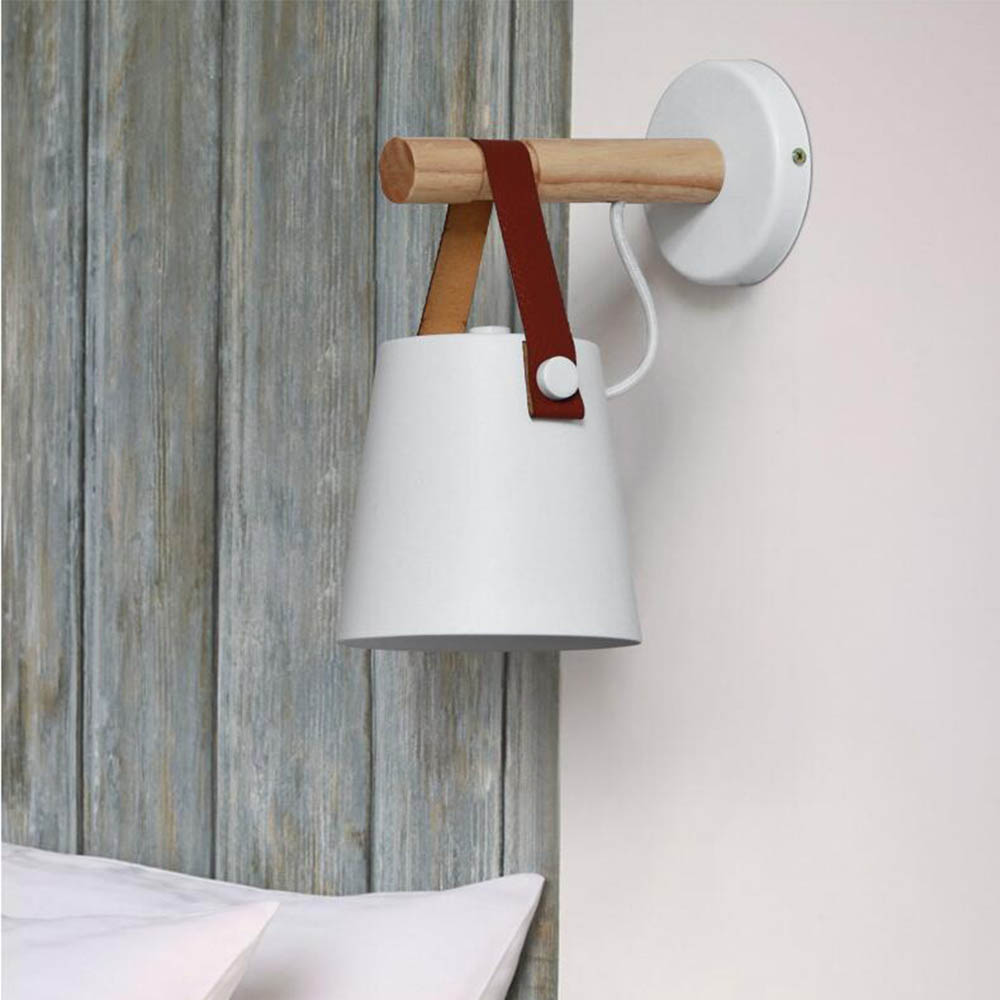 Wooden Sconce Wall Lamp - Image 3