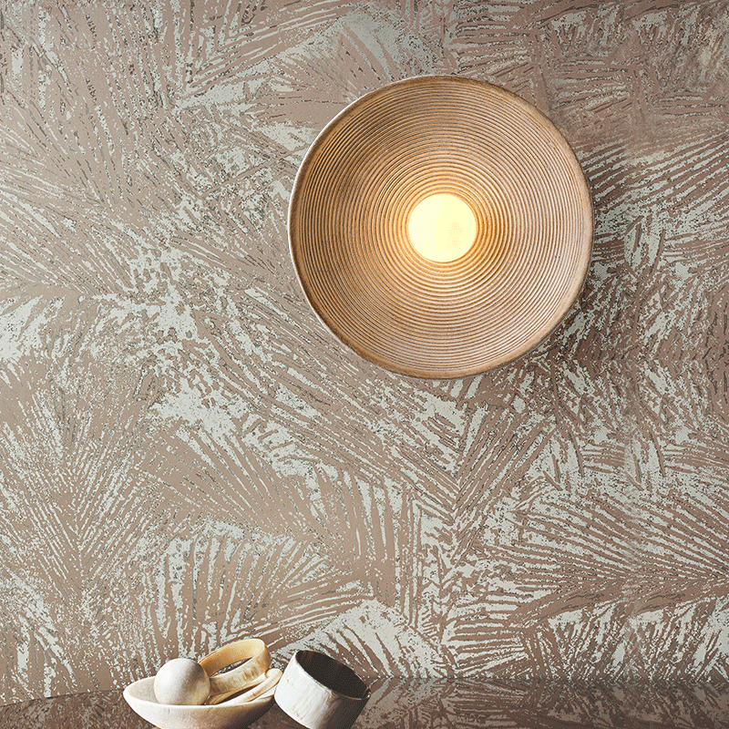Retro Japanese Style Wall Circle Lamp - Image 2