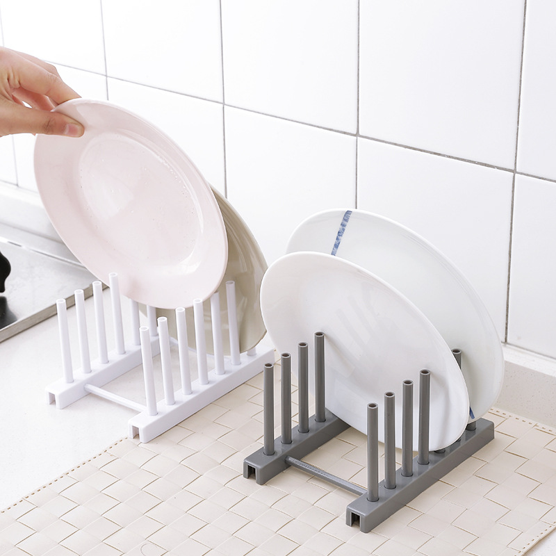 Kitchen Organizer Pot Lid Rack Plastics Spoon Holder - Image 2
