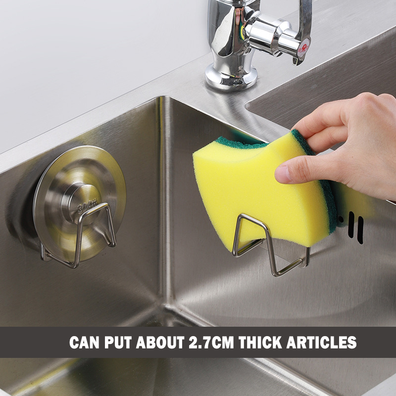 Kitchen Organizer Sponge Holder Soap Drying Rack - Image 3
