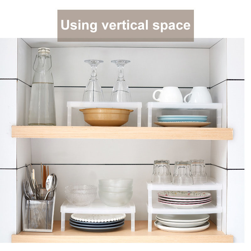 Kitchen Sink Desktop Cabinet Shelf Stackable Organizer - Image 4