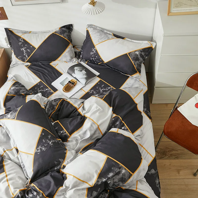 Kuup New Cartoon Bedding Set Luxury Soft Queen Size - Image 5