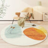 Minimalist Plush Carpets For Living Room