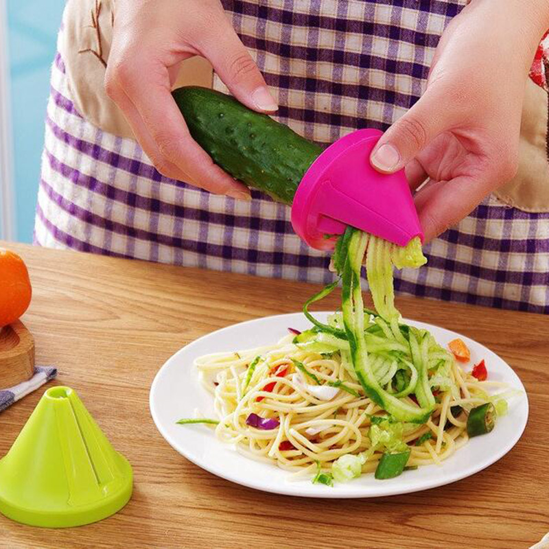 Vegetable Fruit Spiral Shred Process Cutter - Image 5