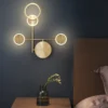 Nordic Copper Wall Lamps Hallway Interior, Style A