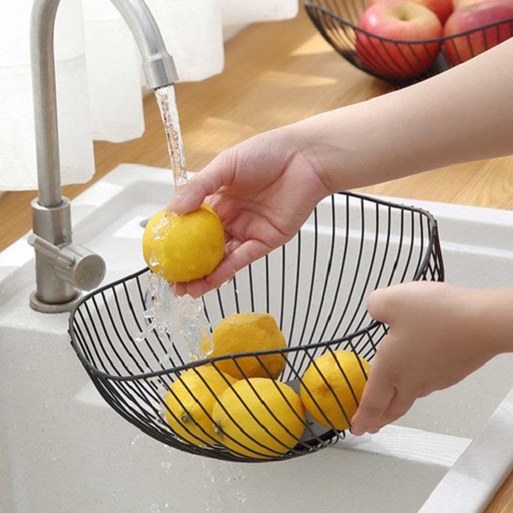 Nordic Style Iron Fruit Basket - Image 2