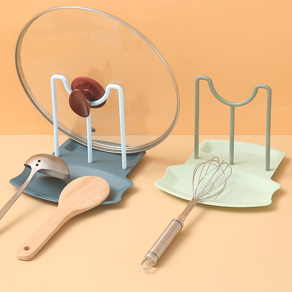Pot Lid Holder Multipurpose Fork Chopstick Bracket - Image 2