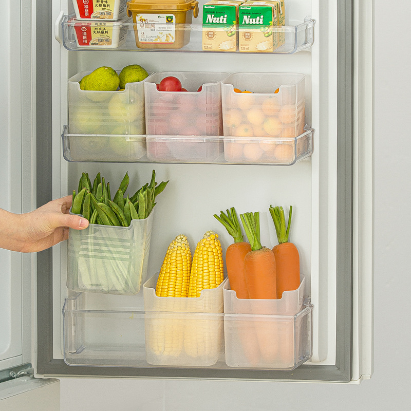 3 PCS Refrigerator Storage Boxs Food Fresh Storage Box