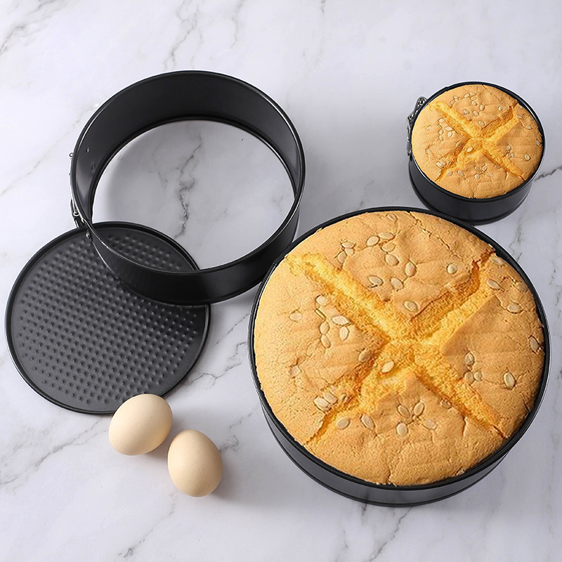 Round Mousse Honeycom Carbon Steel Cake Mold - Image 2