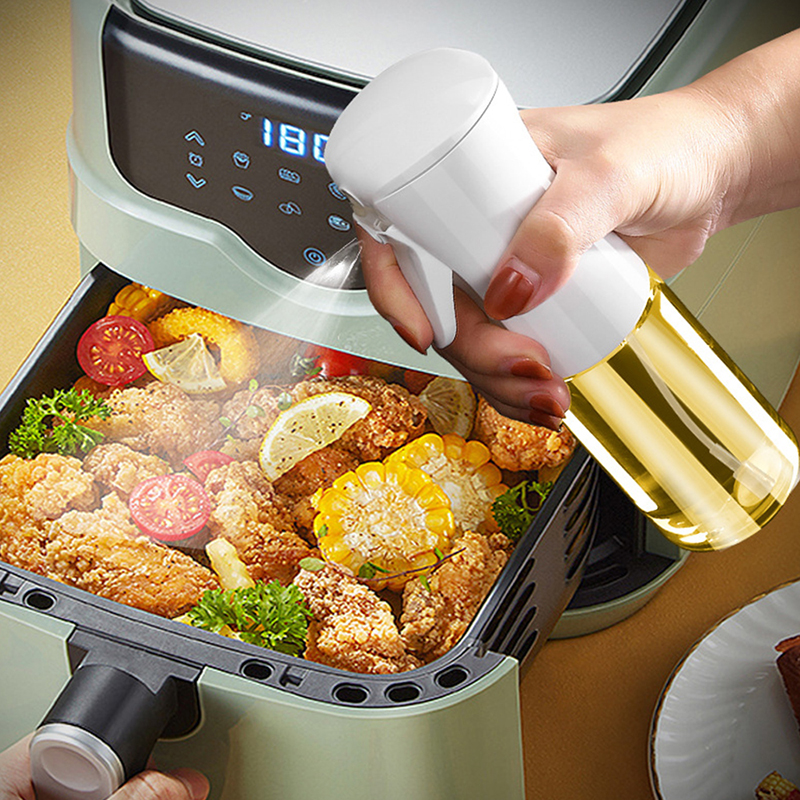 500ml Oil Spray Bottle Kitchen Cooking Olive Oil Dispenser - Image 2