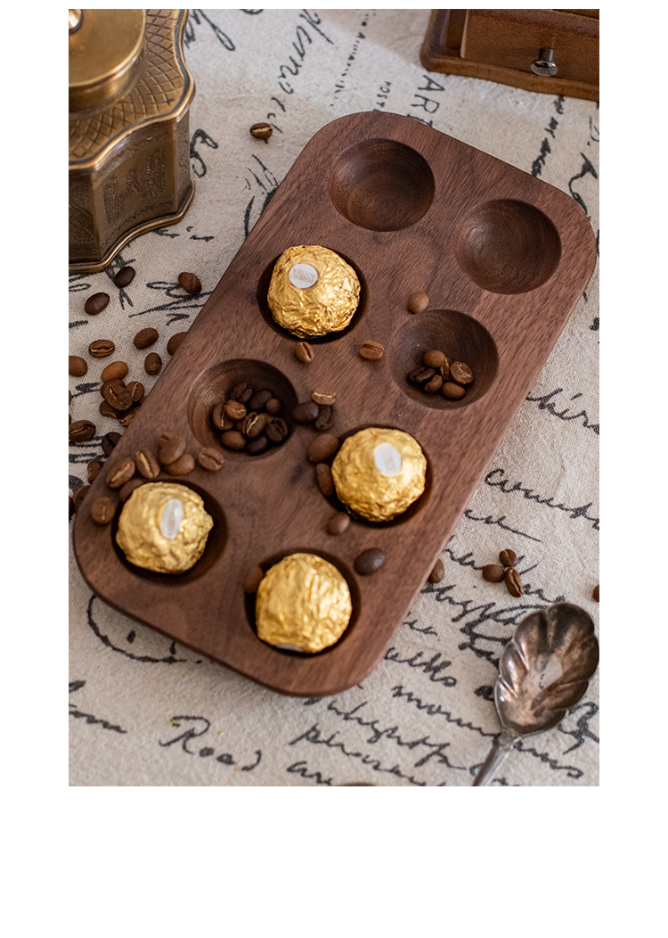 Solid Wood Egg Storage Box Lattice Egg Rack Home - Image 2