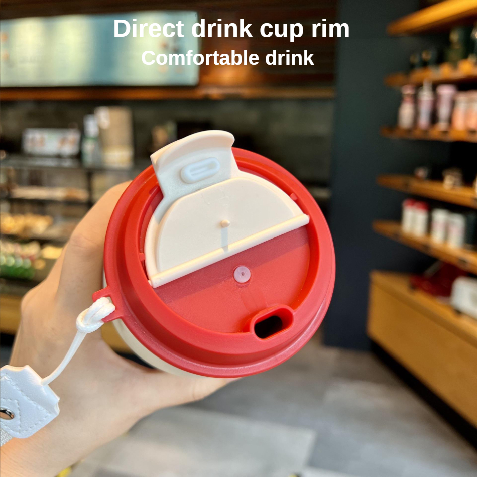 420ML Modern Double Stainless Steel Leak-Proof Thermos Tumbler - Image 5