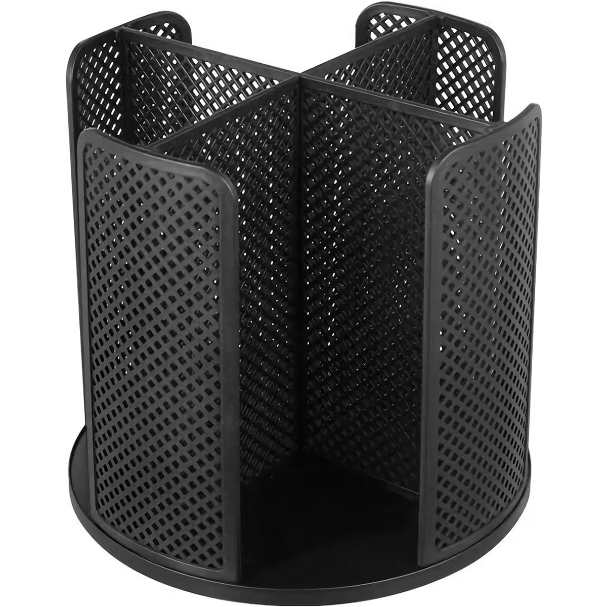 360° Rotatable Paper Cup and Lid Holder Plastic Cup Storage Organizer - Image 2