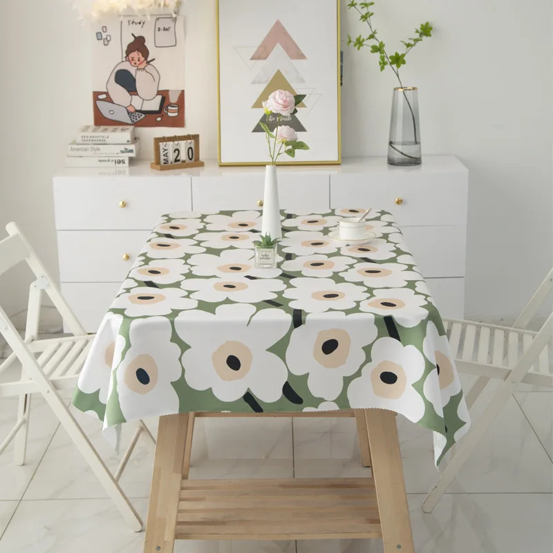 Flower Tablecloth Dining Tablecloth, Rectangular Shape - Image 2