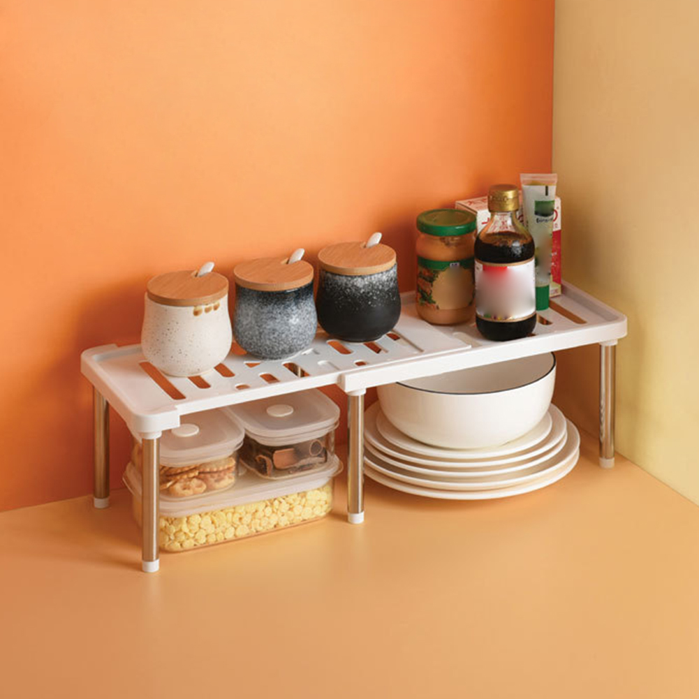 Stainless Steel Storage Shelf Closet Cabinet Holders - Image 3