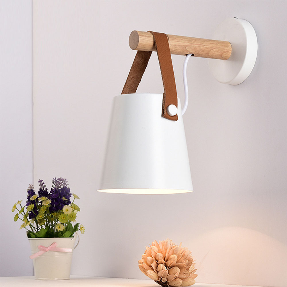 Wooden Sconce Wall Lamp - Image 2