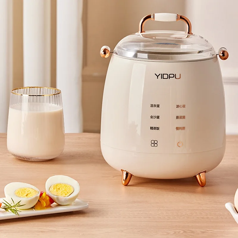 400W Smart Egg Cooker Multi-function Electric Cooker Dormitory Quick Breakfast Machine Appointment Electric Steamer Auto Shutdow - Image 2