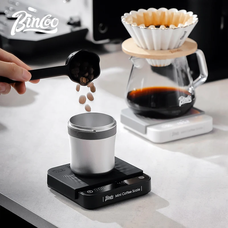 Bincoo Kitchen Scale, Measuring Tools, Dry Goods Weighing Gauge, Intelligent Coffee Electronic Scale, LED Digital Display 2KG - Image 3