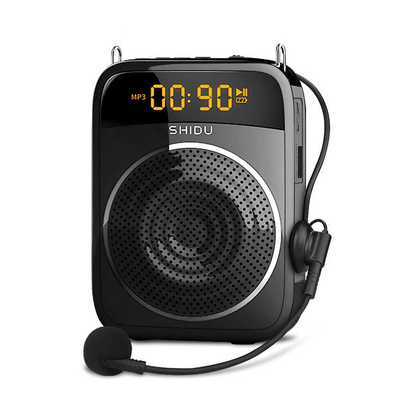 15W Rechargeable Portable Bluetooth Voice Amplifier for Teacher Wired Microphone FM Radio AUX Audio Recording Speaker S278 - Image 4