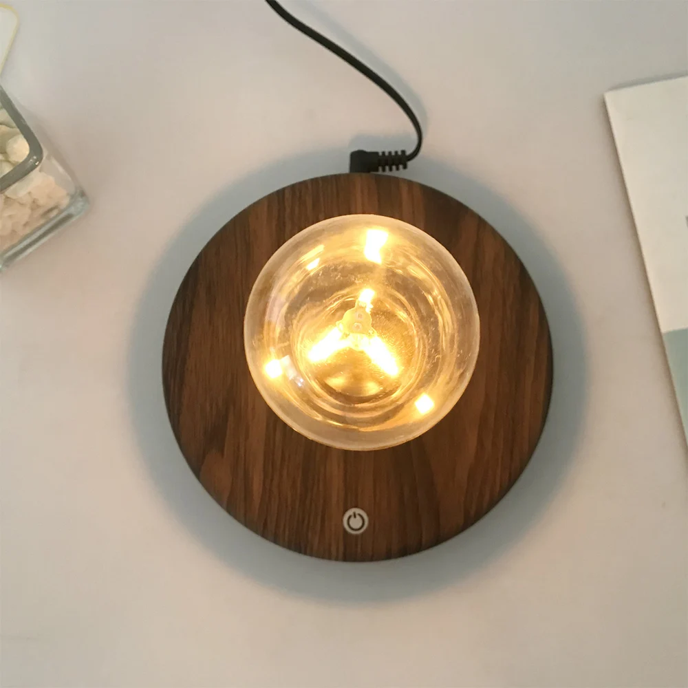 Magnetic Levitation Lamp Creativity Floating Glass LED Bulb Home Office Desk Decoration Birthday Gift Table Novelty Night Light - Image 6