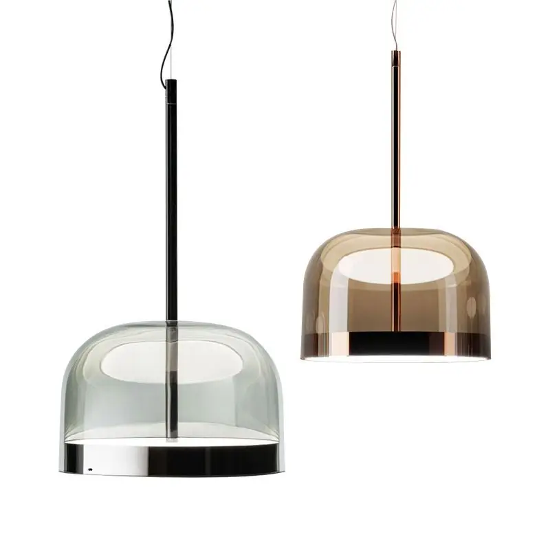 Nordic Designer Glass LED Chandelier Modern Minimalist Dining Room Living Room Lamp Bedroom Hanging Creative Lighting Fixture - Image 6